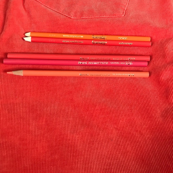 Vintage J. Crew Orange Matchstick Cord - Picture 10 of 14